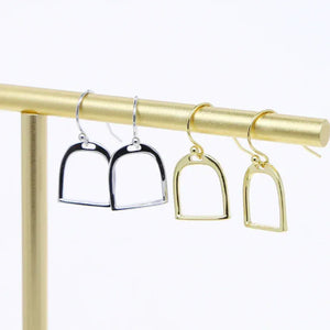 100% 925 Sterling Silver Bling Equestrian Horse Jewelry Micro Pave CZ Snaffle Bit 2025 New Charm Earring
