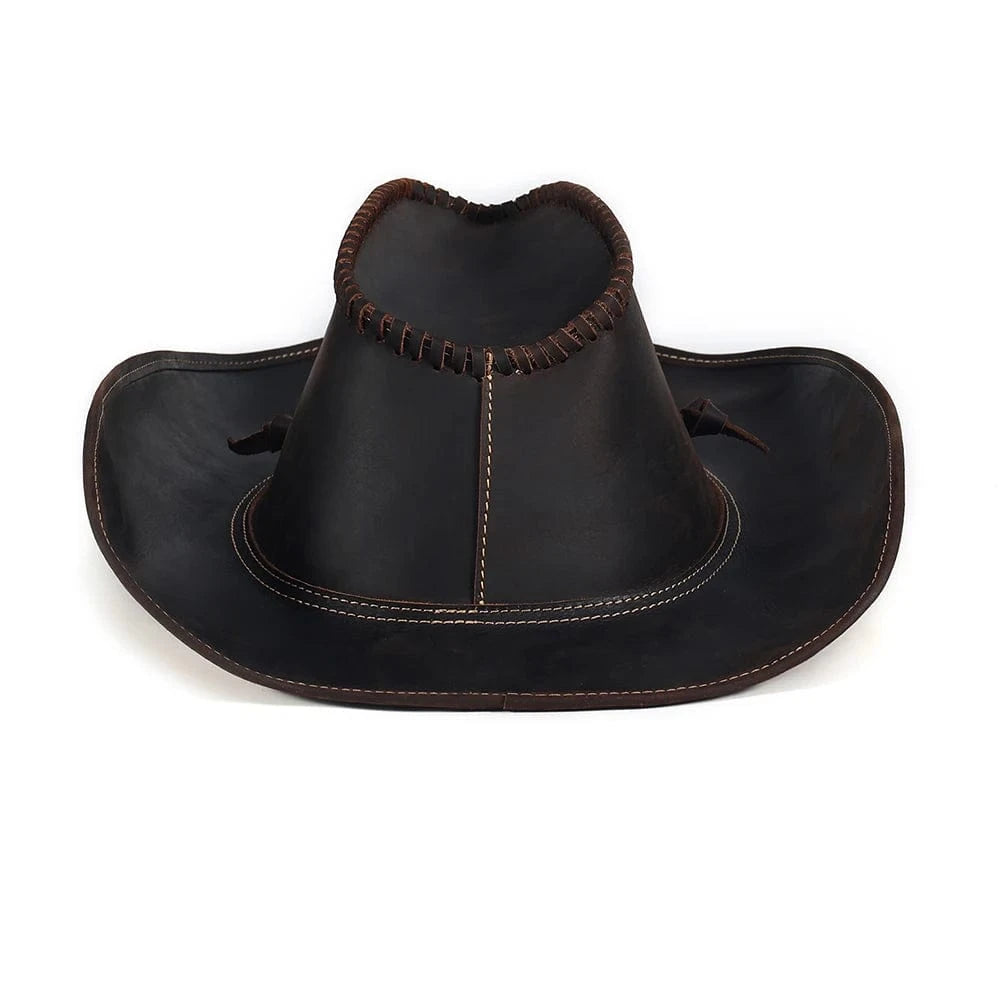 Cappello da cowboy in vera pelle