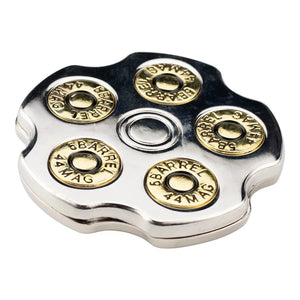 Bältesspänne revolver barrett western stil silver Silver