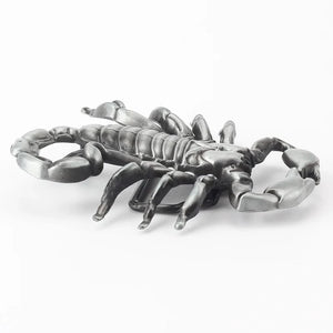Bältesspänne Skorpion i metall Silver