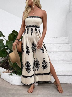 Byxdress beige