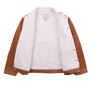 Corduroy jacka herr