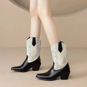 Cowboy boots låga