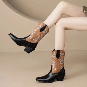Cowboy boots låga