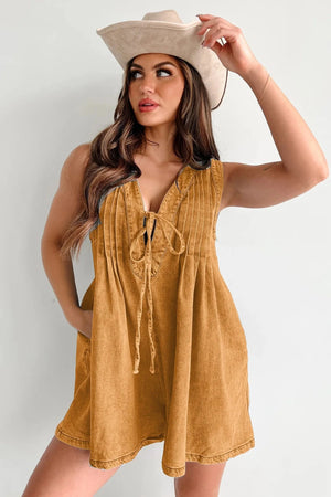 Denim jumpsuit