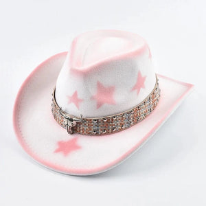 Filt Cowboyhatt Dam Still 1 / Kan justeras