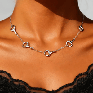 Halsband med Hästbett