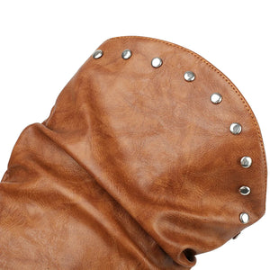 Låga Cowboyboots i Slouchy Stil med Fransar för Dam