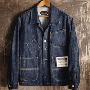 Arbets jacka jeans herr