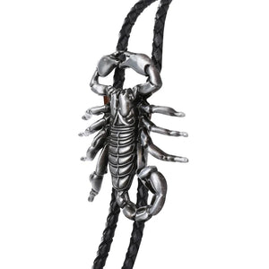 Bolo tie med 3D-skorpion i metall