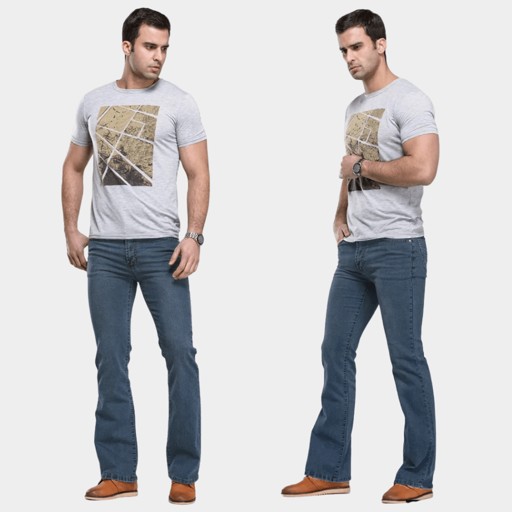 Bootcut jeans herr