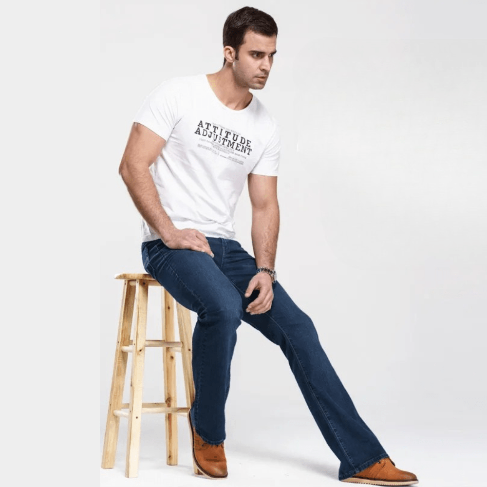 Bootcut jeans herr