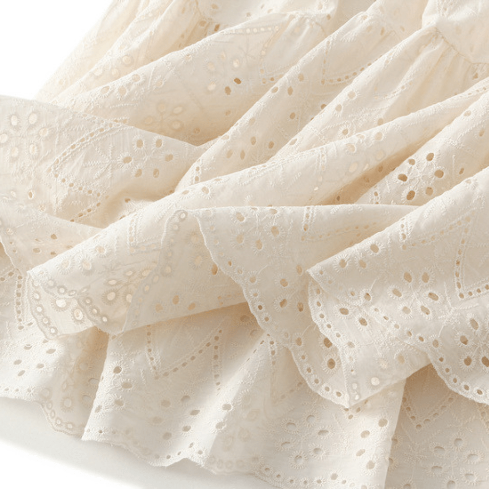 Broderie anglaise kjol