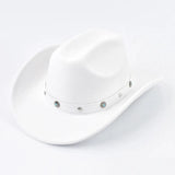 Cowboyhatt för tjej Vit / 56-58cm