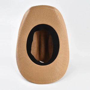 Cowboyhatt stickat