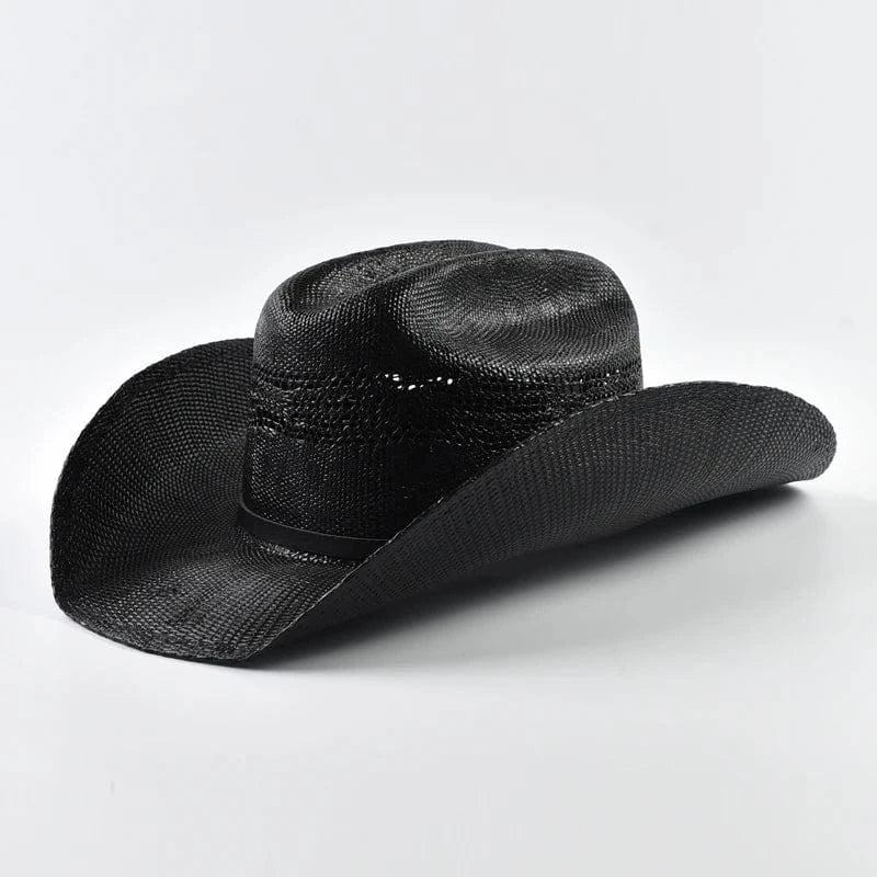 Cowboyhatt stickat