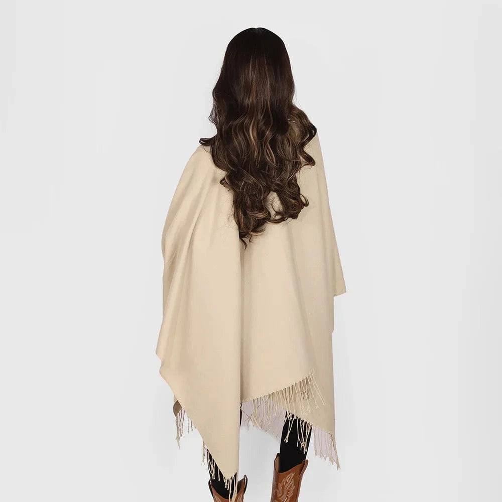 Elegant poncho jacka dam
