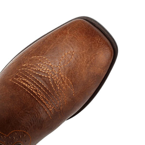 Tvåfärgade Cowboyboots för Dam