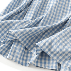 Gingham kjol