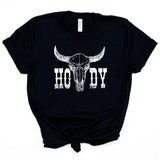 "Howdy" Western T-shirt Svart / S