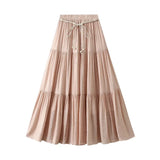Kjol i linne Rosa / One Size