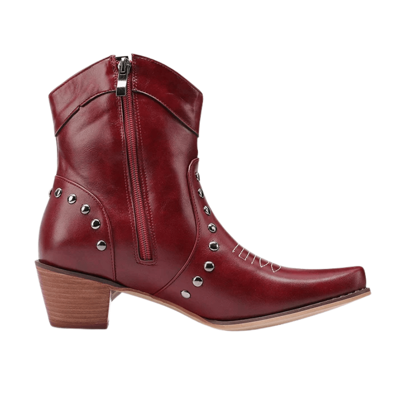 Låga Cowboyboots med Fransar och Stjärnor