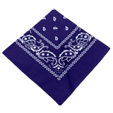 Mörklila bandana Mörklila