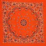Orange Svart Bandana Orange svart