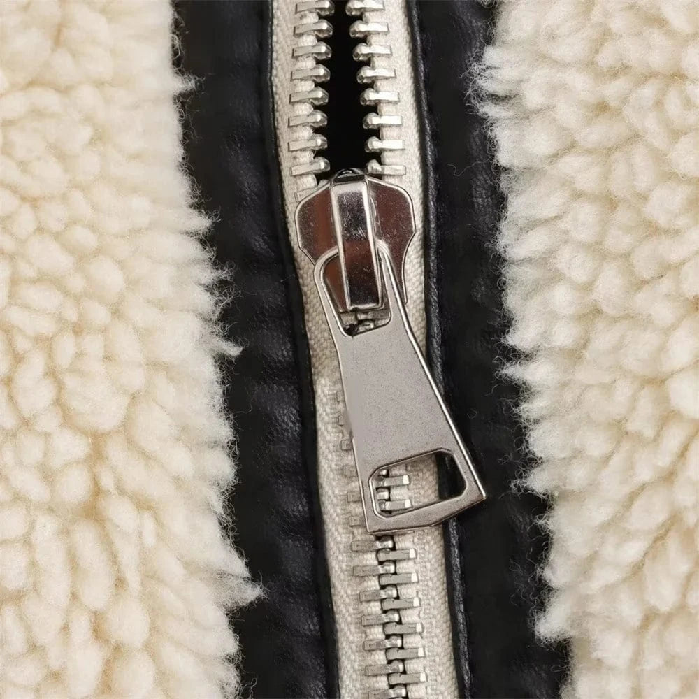 Pile jacka dam beige