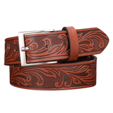 Präglat westernbälte Brun / 120cm
