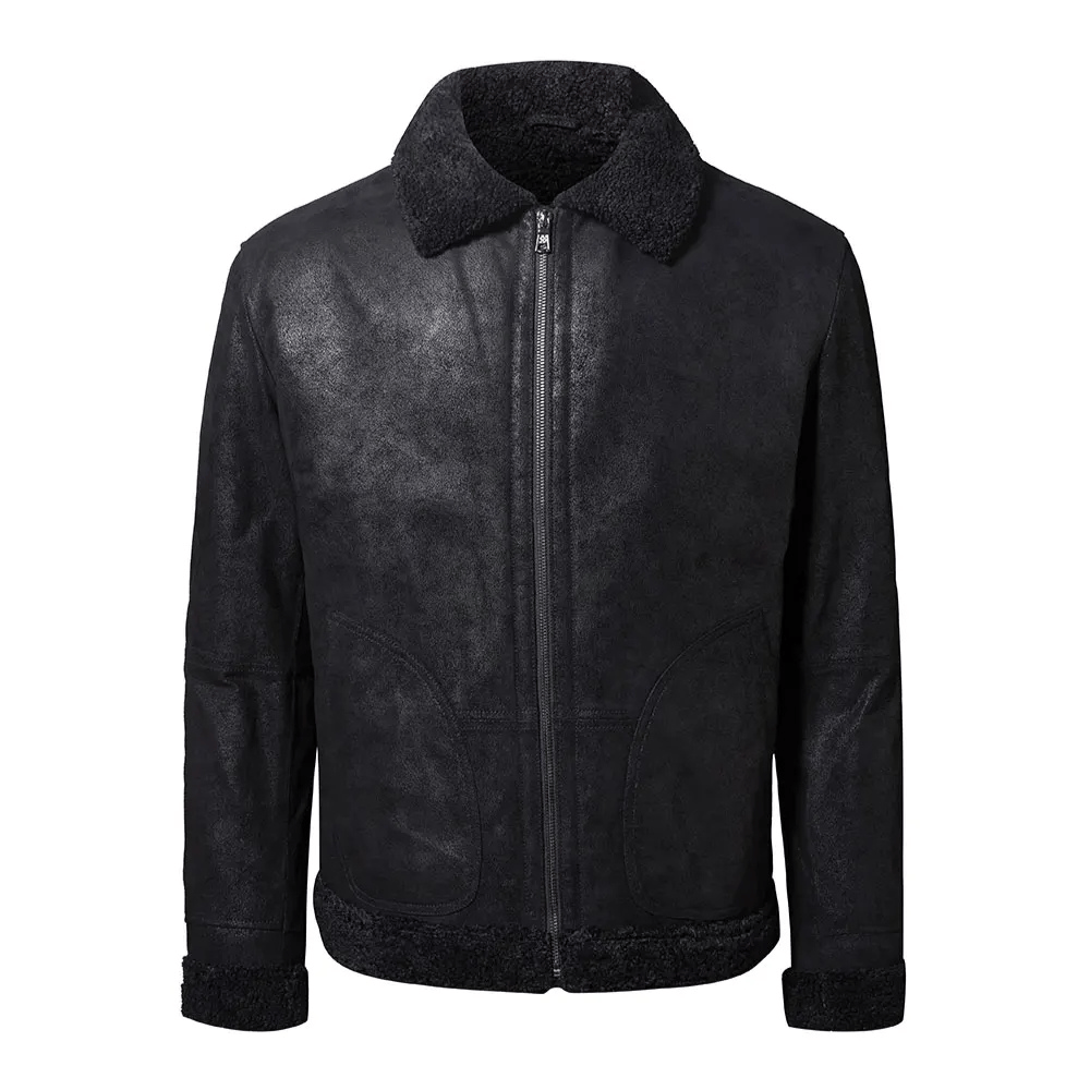 Shearling jacka man
