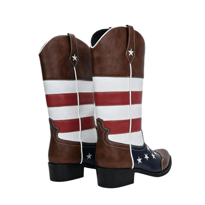 Spetsiga boots herr cowboy