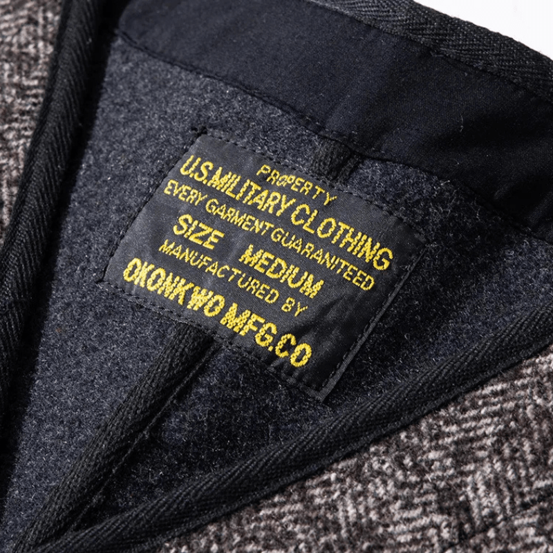 Väst ull herr