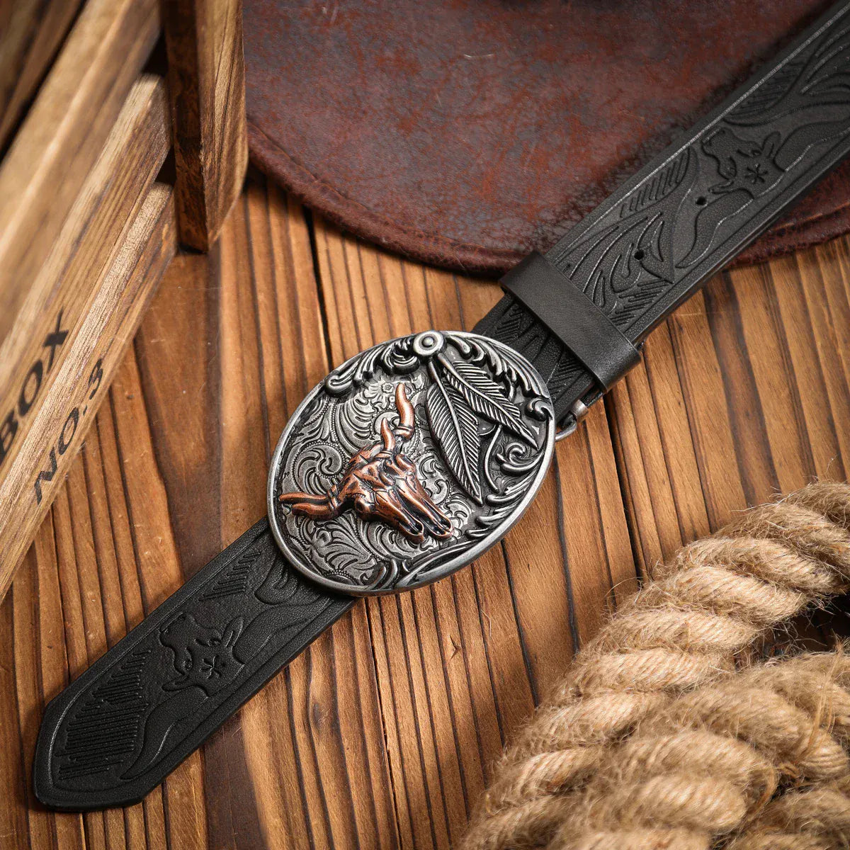 Vintage cowboybälte