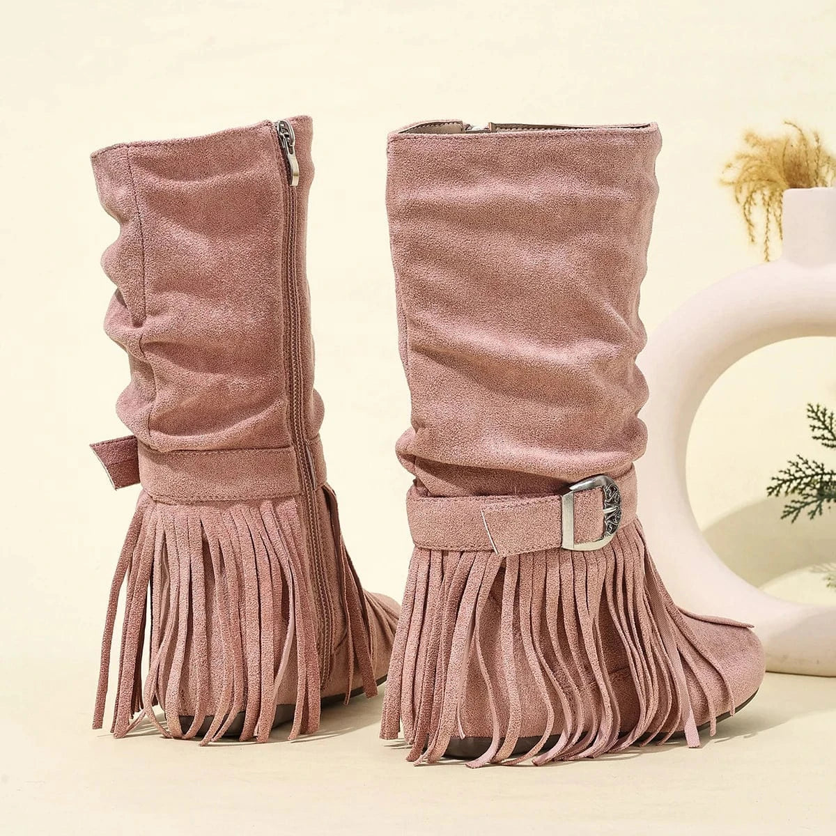 Cowgirl Boots med Fransar för Flickor