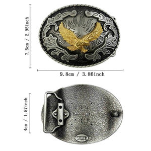 Western Bältesspännen Herr Cowboy Spänne Motiv