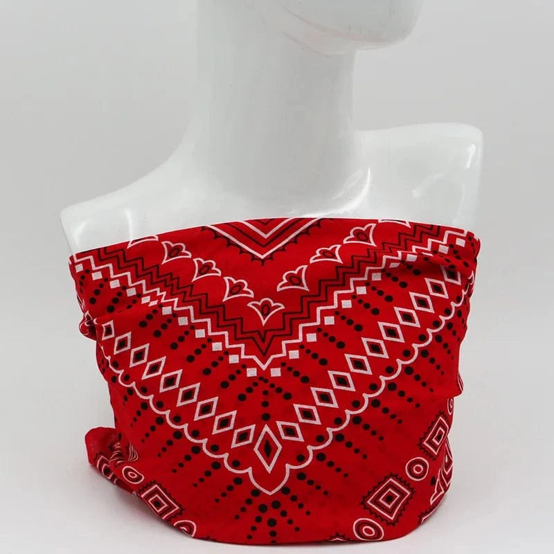 Western bandana Röd