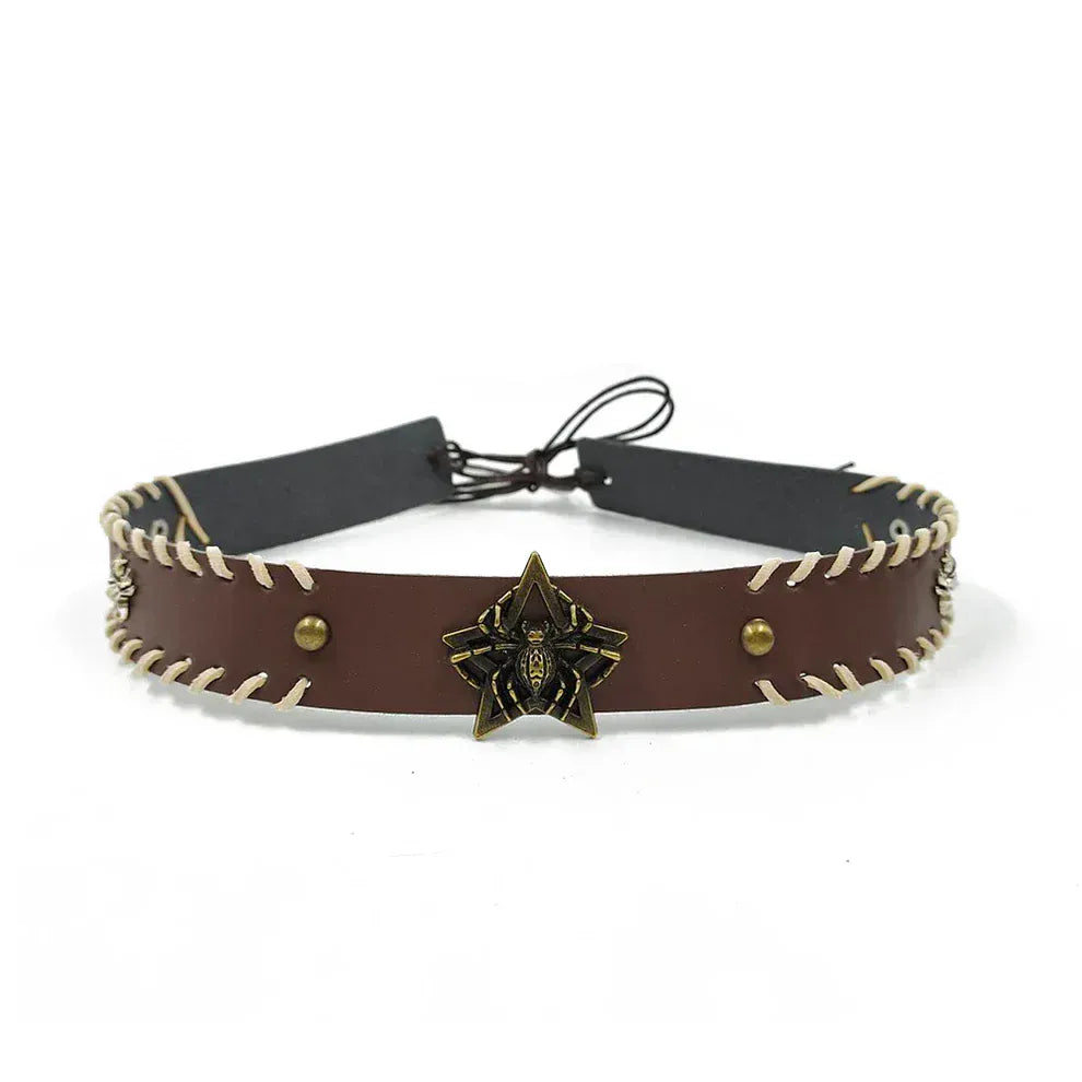Westernhattband spindelstjärna Brun / 56-58cm