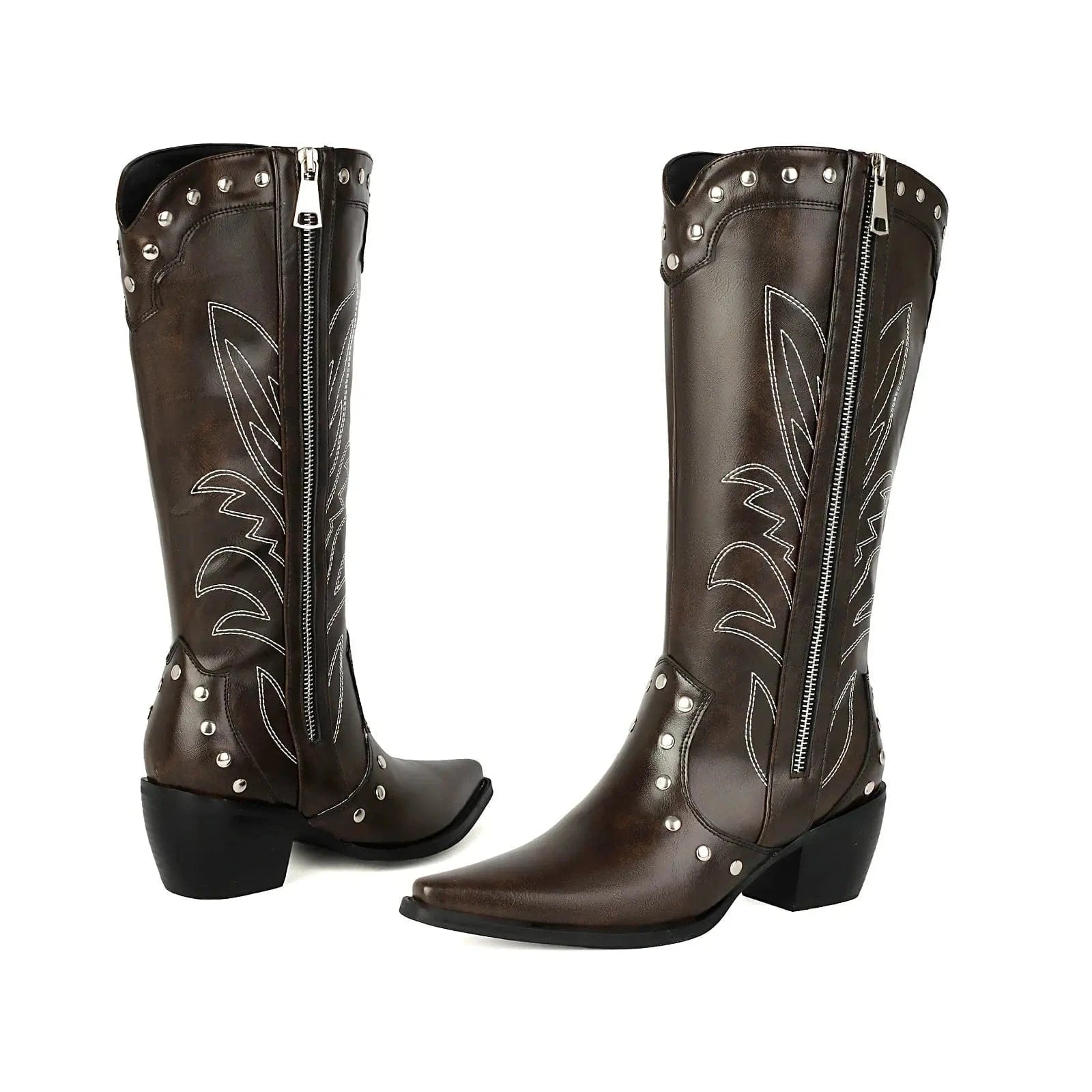 Höga cowboy boots dam